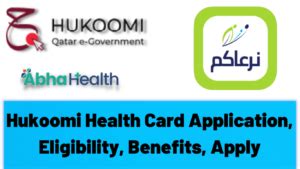 hukoomi smart card login|naraakom health card download.